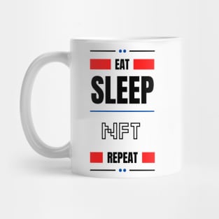 Eat Sleep Nft Repeat Mug